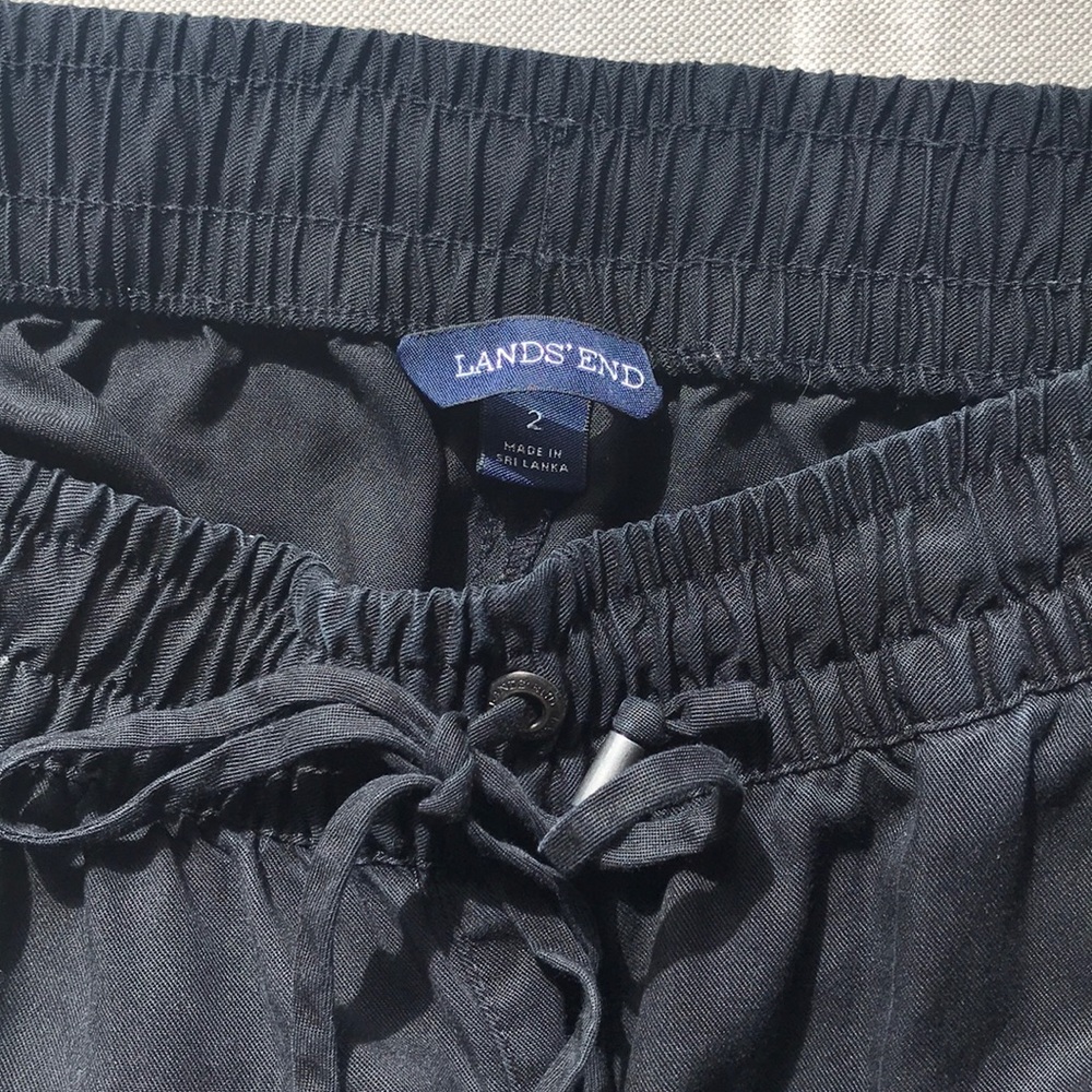 Black Drawstring Pants - image 5